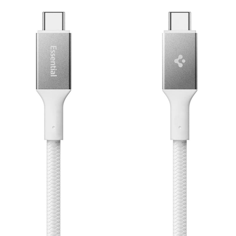 Spigen EB24015CC Essential - USB-C to USB-C PD Cable 240W 1.5m (White) 2