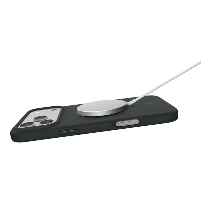 Spigen Silicone Fit Mag MagSafe - Case for iPhone 17 Pro (Abyss Green) 7
