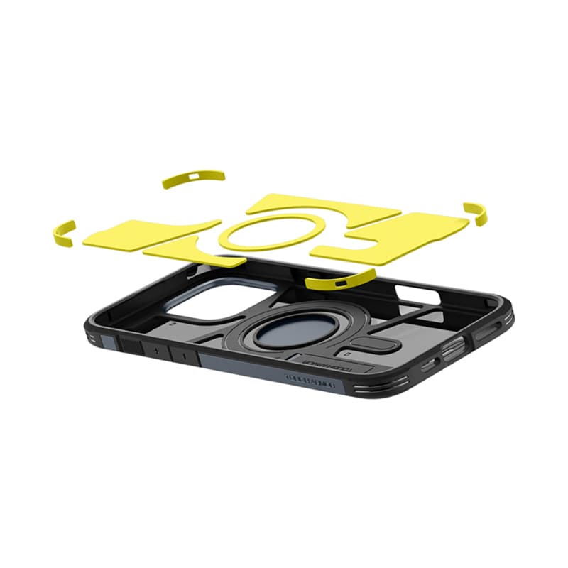 Spigen Tough Armor Mag MagSafe - Case for iPhone 16 Pro Max (Metal Slate) 6