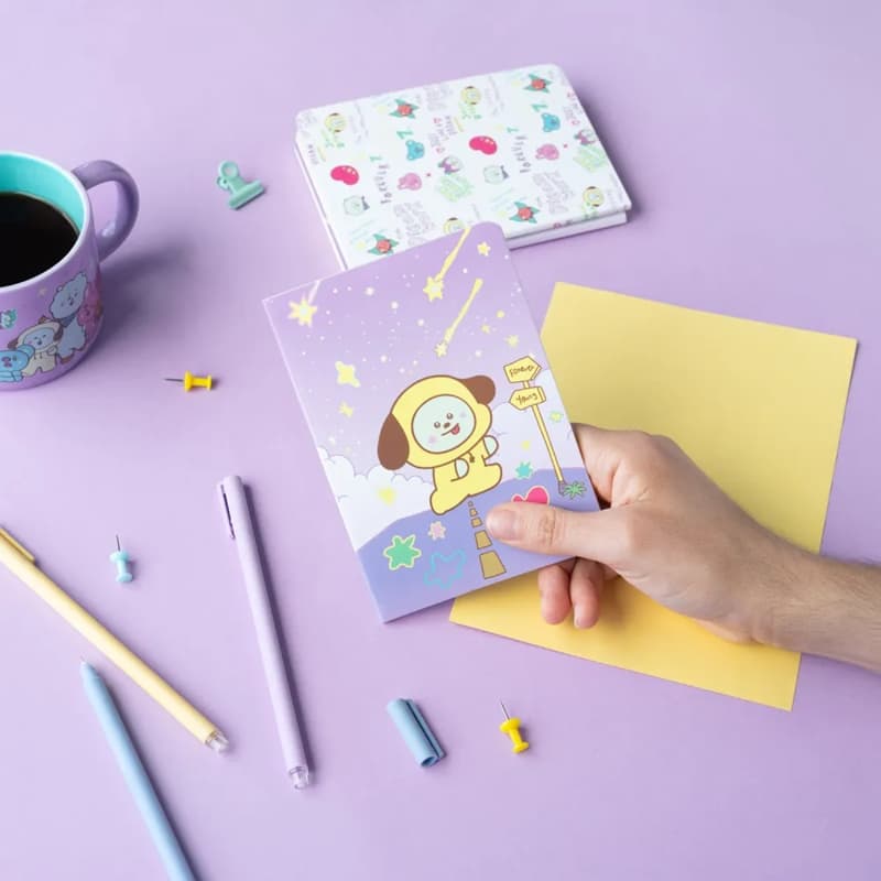BT21 - Set of A6 CHIMMY notebooks (3 pieces) 4
