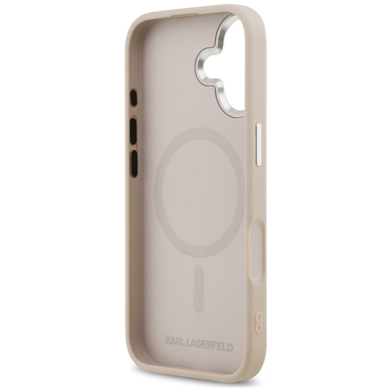 Karl Lagerfeld Karl & Choupette Pins MagSafe - Case for iPhone 17 (pink) 7