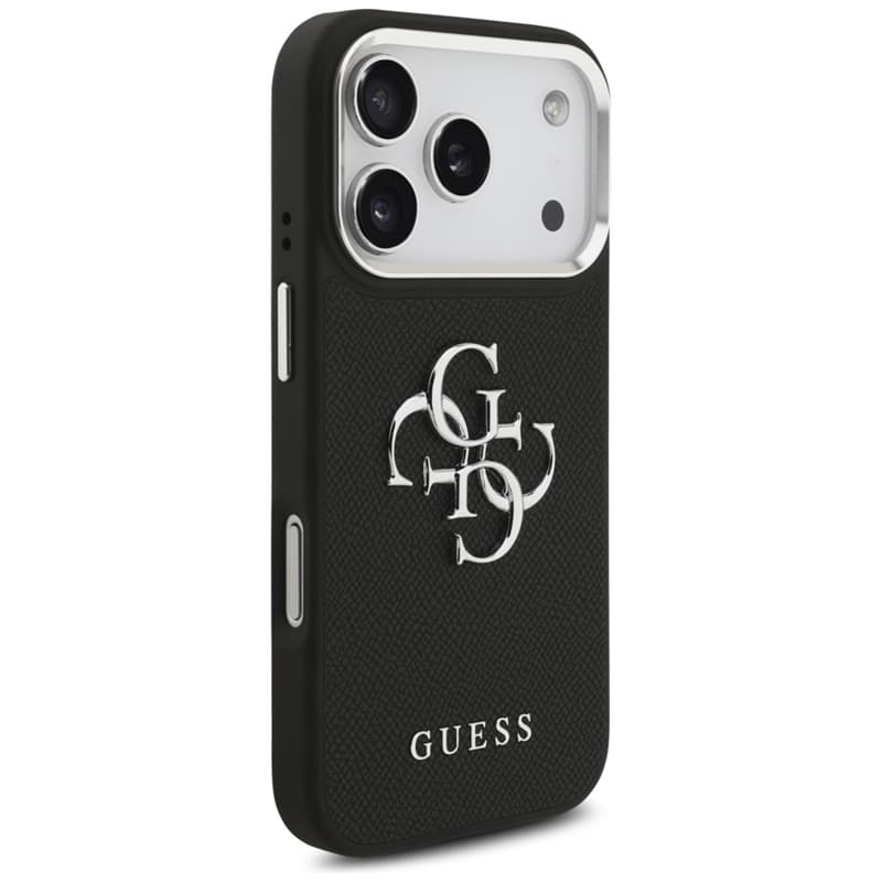 Guess Grained Big 4G Classic Logo - Case iPhone 17 Pro (black) 4