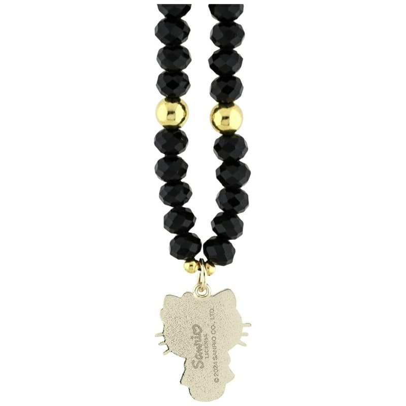 Hello Kitty Pearls and Beads Kitty Charm - Phone Charm (Black) 3