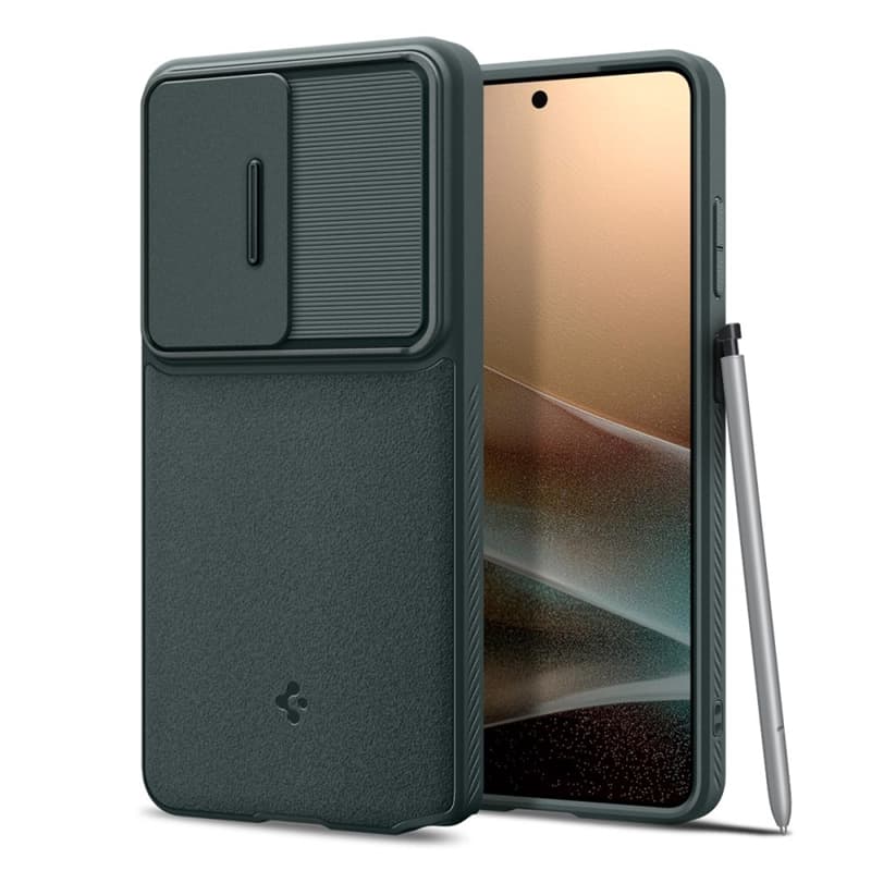 Spigen Optik Armor - Case for Samsung Galaxy S26 Ultra (Abyss Green) 1