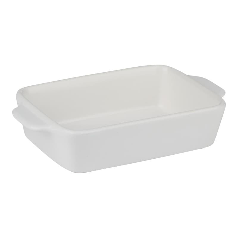 Alpina - Ceramic rectangular ovenproof dish 21.8x13.2x5 cm (white) 1