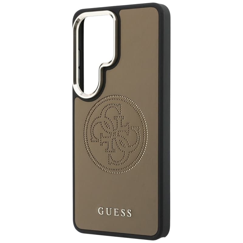 Guess Perforated Logo MagSafe - Samsung Galaxy S26 Ultra Case (Brown) 6