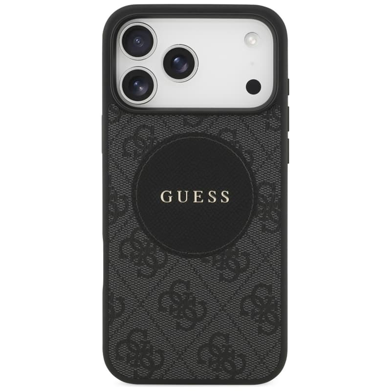 Guess 4G Circle Classic Logo MagSafe – Case iPhone 17 Pro Max (Black) 3