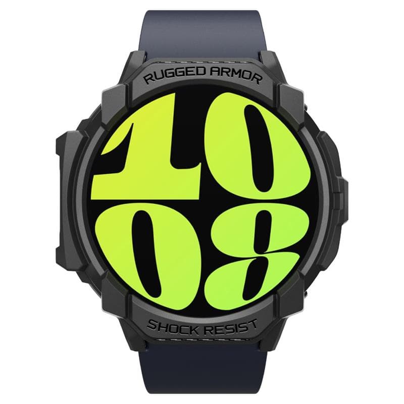 Spigen Rugged Armor - Case for Samsung Galaxy Watch 7 44 mm (Matte Black) 2