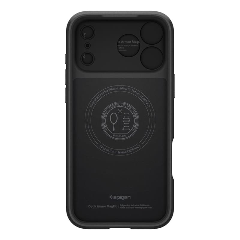 Spigen Optik Armor Mag MagSafe - Case for iPhone 17 Pro Max (Black) 5