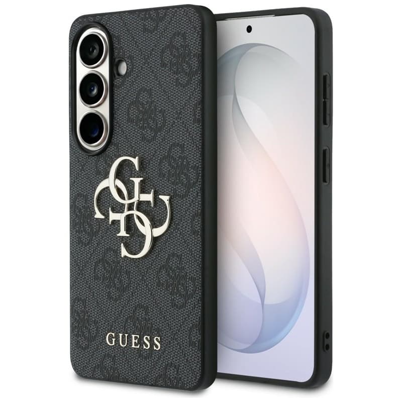 Guess 4G Big Metal Logo - Samsung Galaxy S26 Case (Black) 1