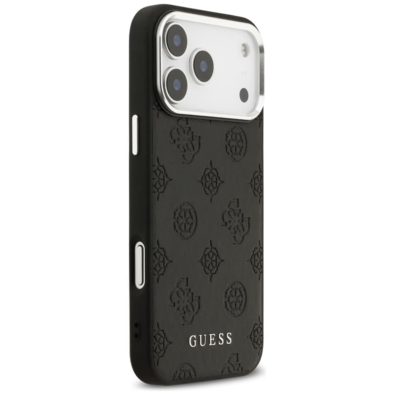 Guess Peony Hot Stamp Script MagSafe - Case iPhone 17 Pro Max (black) 4