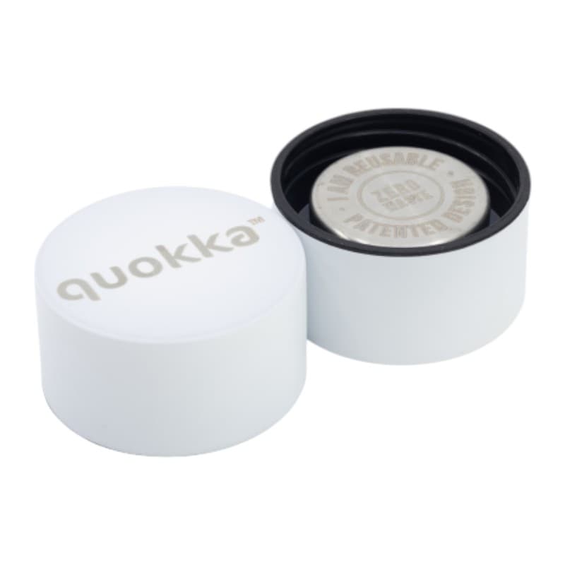 Quokka Solid - Stainless Steel Thermal Bottle 630 ml (White) 4