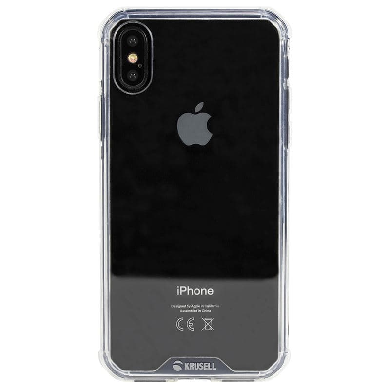 Krusell Kivik Pro Cover - Case for iPhone X (Transparent) 2
