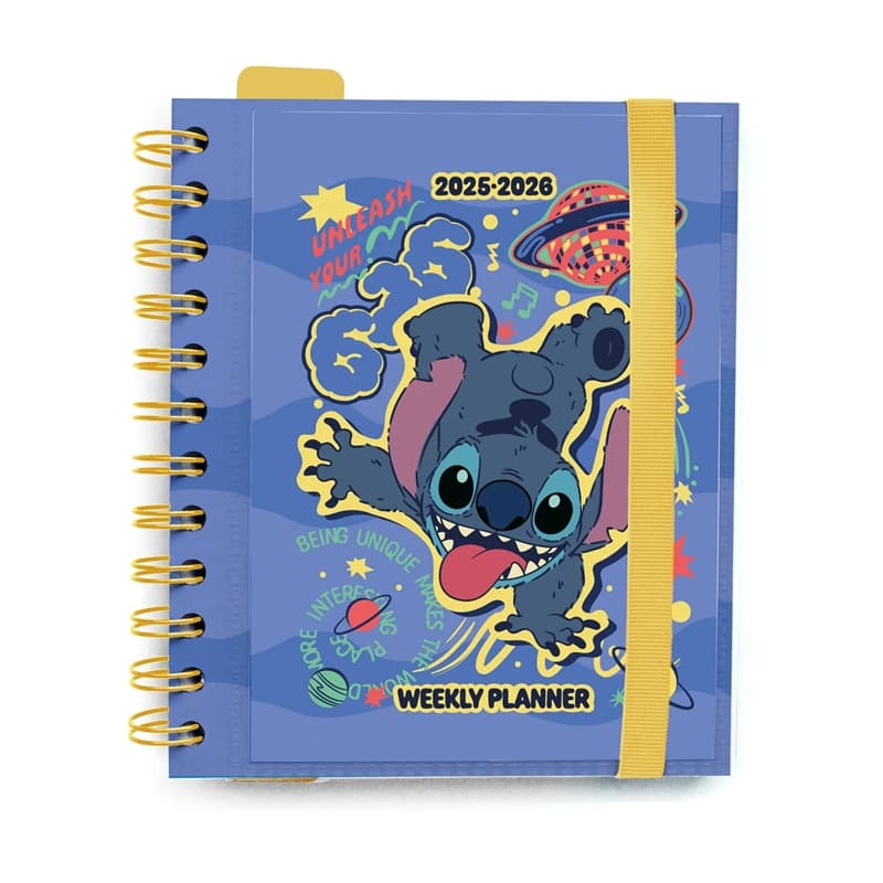 Disney Stitch - Calendar / Weekly Planner A5 2025/2026