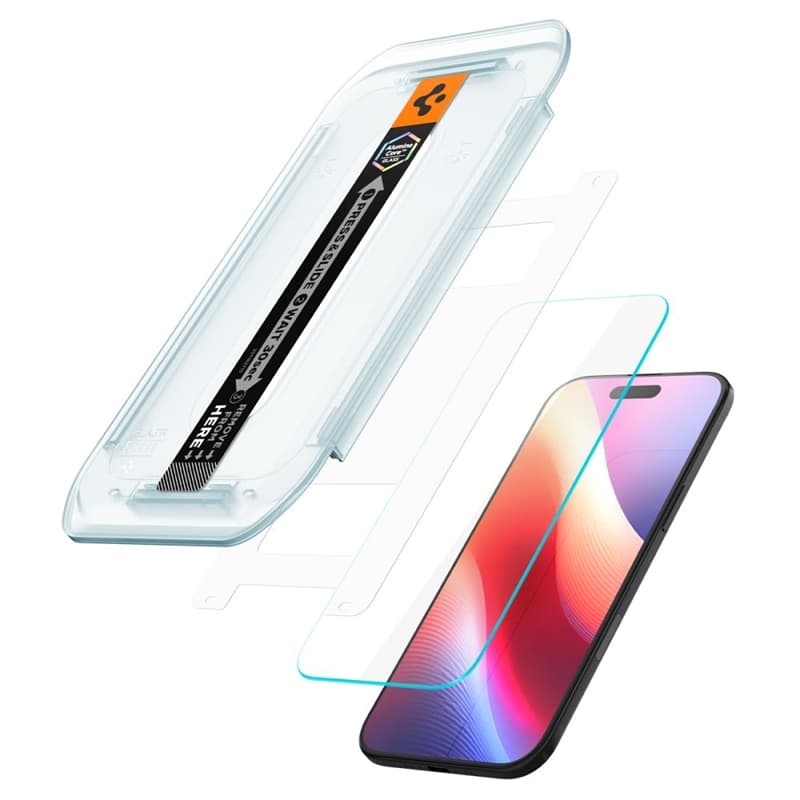 Spigen Glas.TR EZ Fit 2-Pack - Tempered Glass for iPhone Air 3
