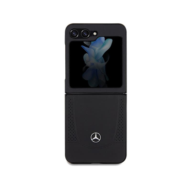 Mercedes Leather Urban Line - Samsung Z Flip 5 Case (black) 2