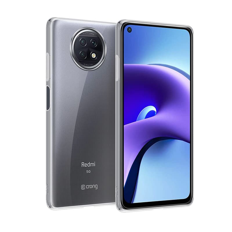 Crong Crystal Slim Cover - Xiaomi Redmi Note 9T Case (Transparent) 1