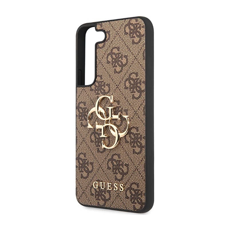 Guess 4G Big Metal Logo - Case for Samsung Galaxy S23 (Brown) 6