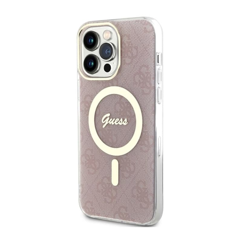 Guess 4G MagSafe - Case for iPhone 14 Pro Max (Pink) 2