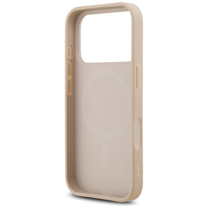 Guess Saffiano Classic Logo MagSafe - Case iPhone 17 Pro (pink) 7