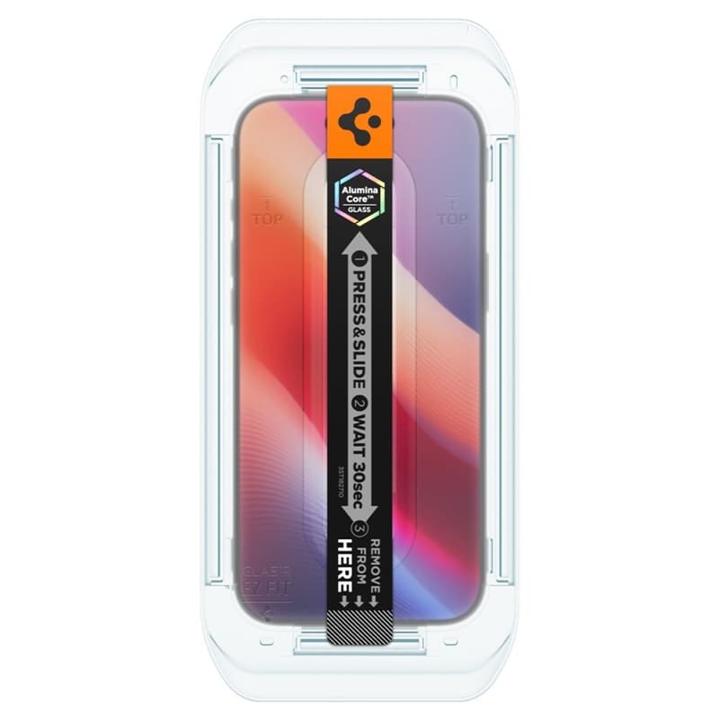 Spigen GLAS.TR EZ FIT Privacy 2-Pack - Tempered Glass with Privacy Filter for iPhone Air 5