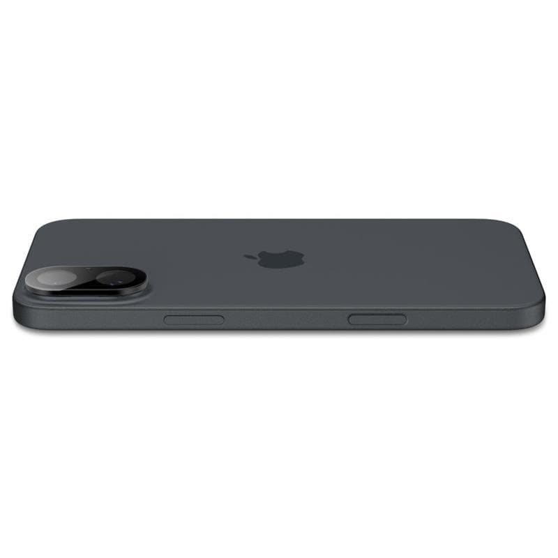 Spigen Optik GLAS.TR Camera Protector 2-Pack - Lens Protector for iPhone 16 / 16 Plus (2 pcs) (Black) 6
