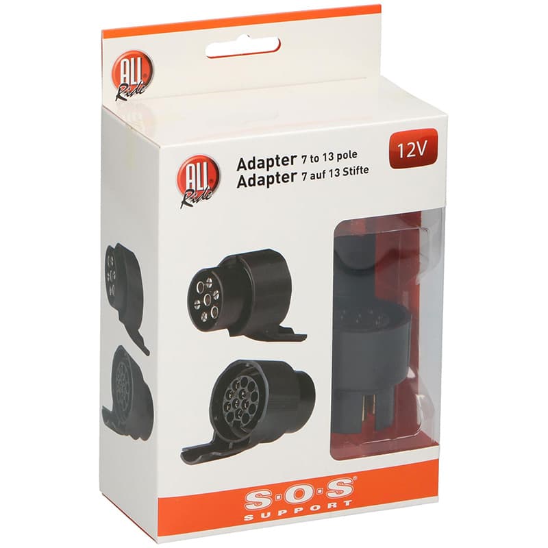 All Ride - 7/13 pin 12V tow hitch socket adapter/adapter 2
