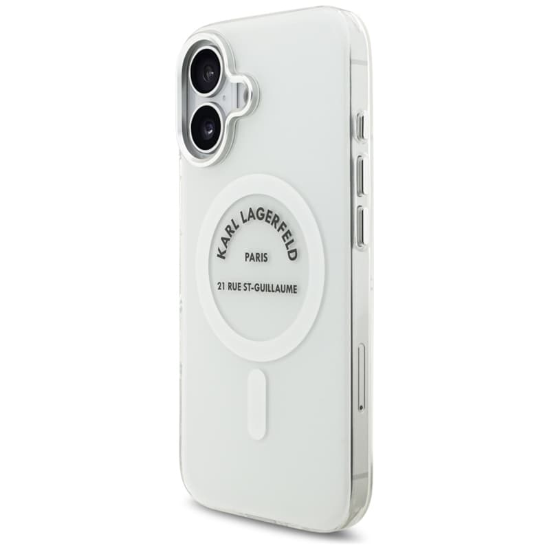 Karl Lagerfeld IML Karl RSG Logo MagSafe - Case for iPhone 17 (transparent) 2