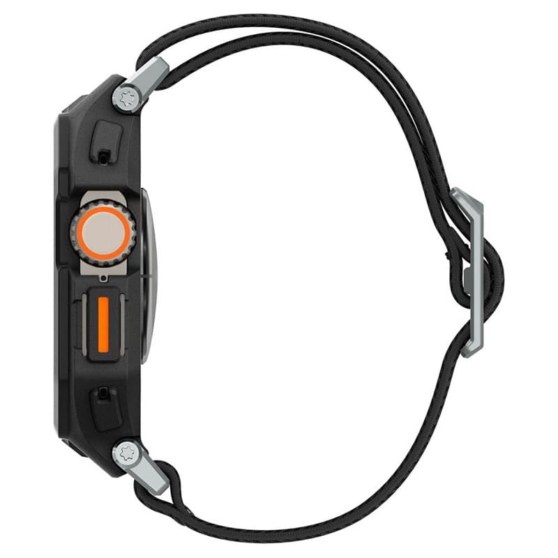 Spigen Lite Fit "Pro" - Case with Strap for Apple Watch Ultra 1/2 49 mm (Matte Black) 6