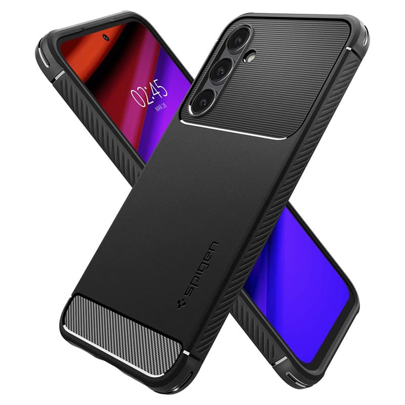 Spigen Rugged Armor - Case for Samsung Galaxy S23 FE (Matte Black) 7