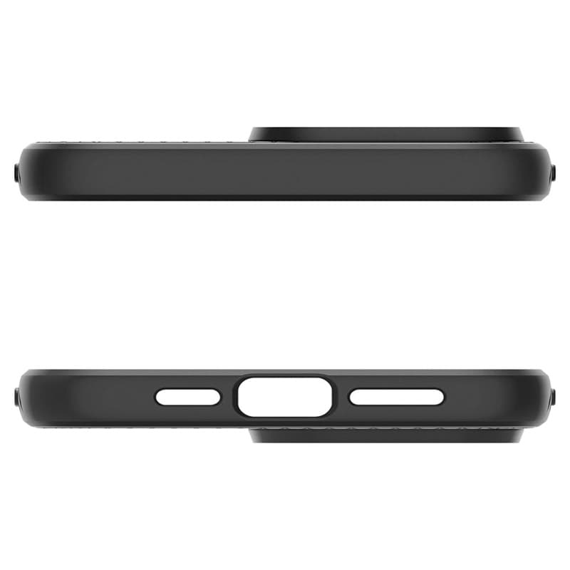 Spigen Liquid Air - Case for iPhone 15 Pro Max (Matte Black) 6