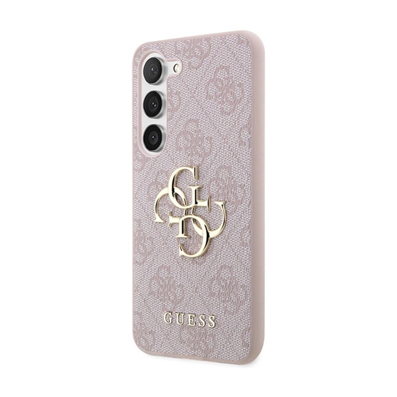 Guess 4G Big Metal Logo - Case Samsung Galaxy A35 5G (pink) 2