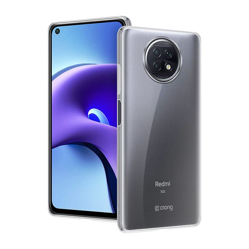 Crong Crystal Slim Cover - Xiaomi Redmi Note 9T Case (Transparent) 2
