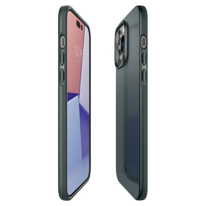 Spigen Thin Fit - Case for iPhone 14 Pro Max (Abyss Green) 6