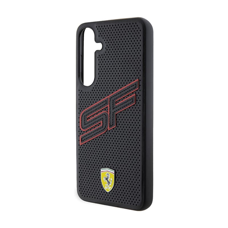 Ferrari Big SF Perforated - Samsung Galaxy S24 Case (black) 6