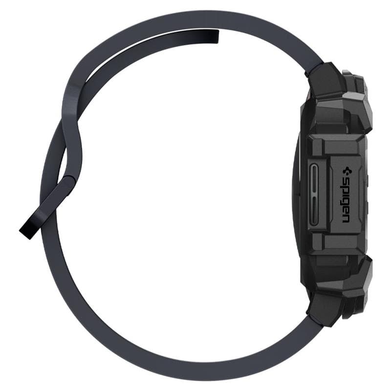Spigen Rugged Armor - Case for Samsung Galaxy Watch 7 44 mm (Matte Black) 4