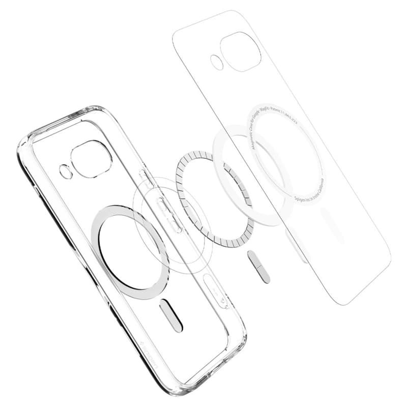 Spigen Ultra Hybrid Mag MagSafe - Case for Google Pixel 9a (White) 6