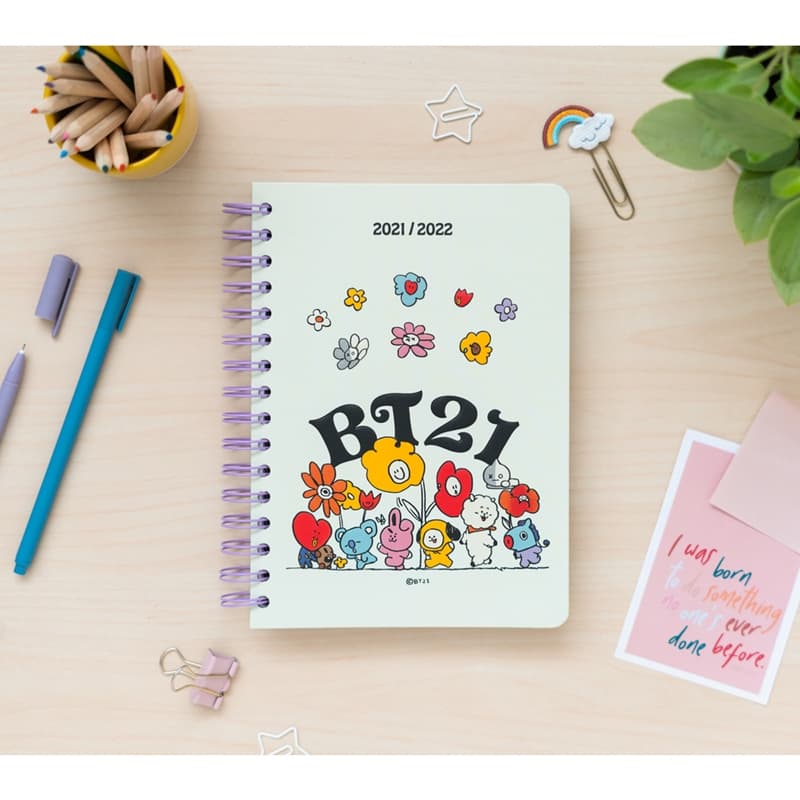BT21 - Calendar for the 2021/2022 school year (white) 6