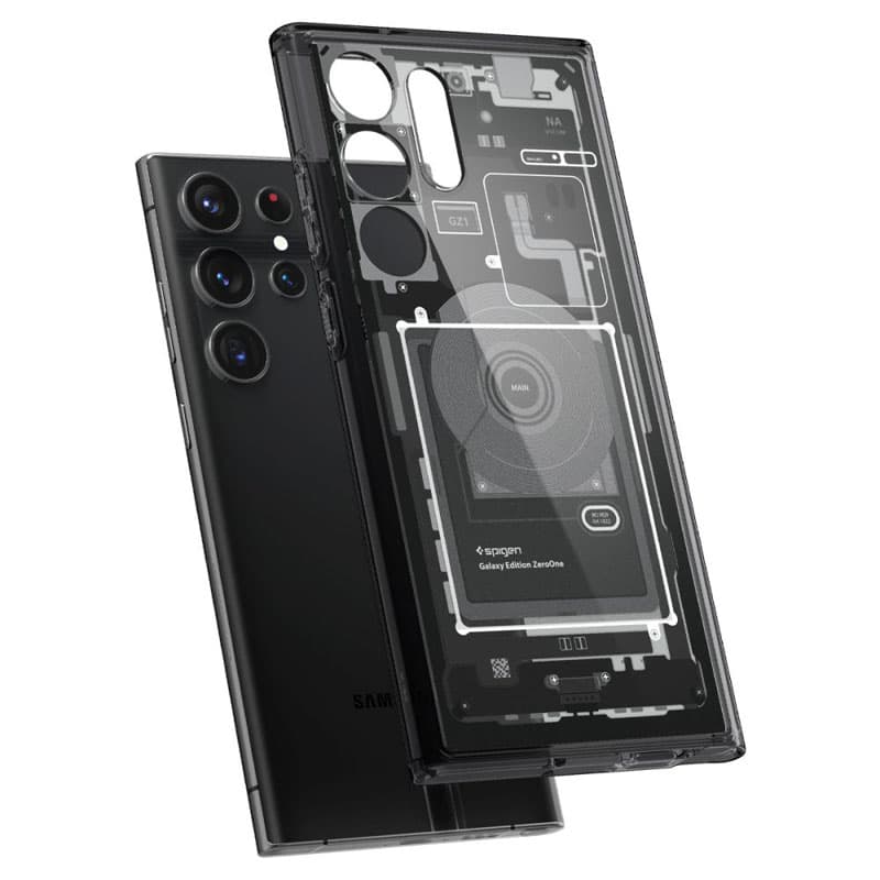 Spigen Ultra Hybrid - Case for Samsung Galaxy S23 Ultra (Zero One) 8