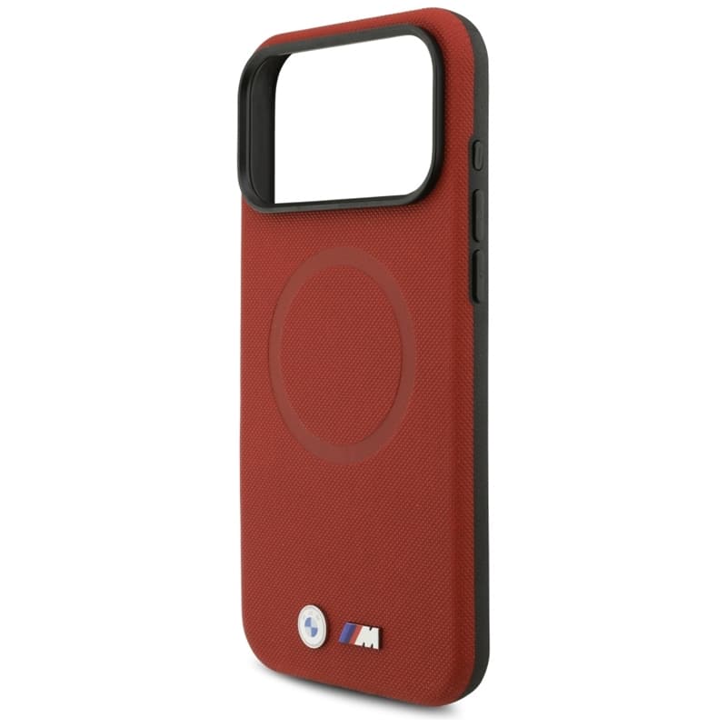 BMW M FW Metal Logo MagSafe - Case iPhone 17 Pro Max (red) 6