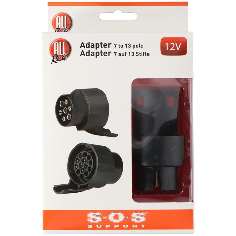 All Ride - 7/13 pin 12V tow hitch socket adapter/adapter 3