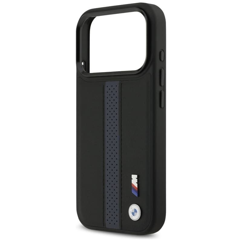BMW M Perforated Stripe Logo MagSafe - iPhone 17 Pro Case (Blue) 6