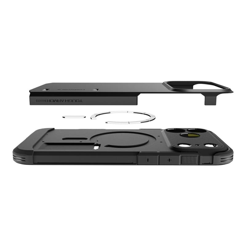 Spigen Tough Armor T Mag MagSafe - Case for iPhone 17 Pro Max (Gunmetal) 7