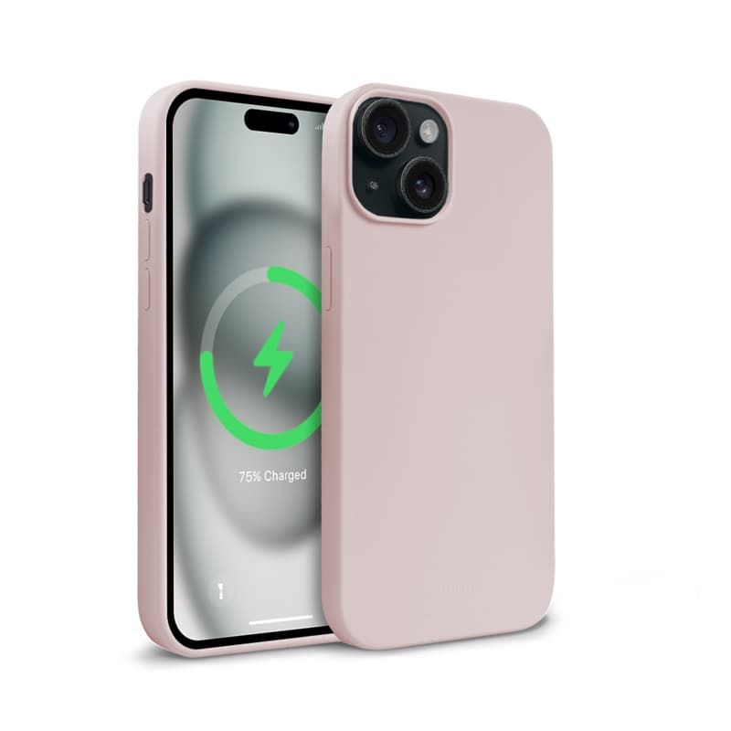 Crong Color Cover Magnetic - iPhone 15 MagSafe Case (sand pink) 1
