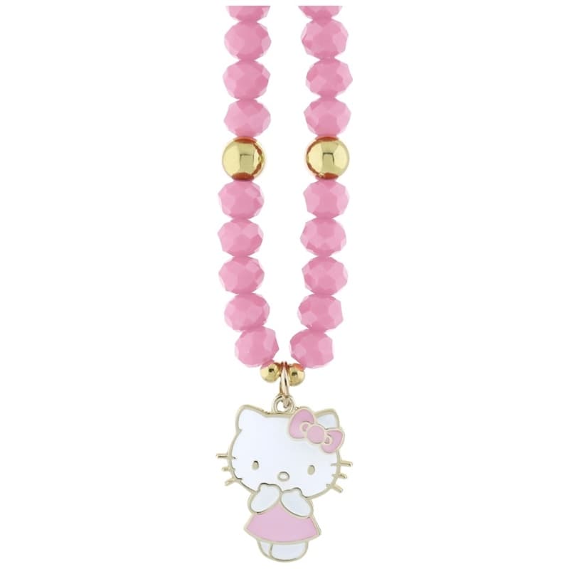 Hello Kitty Pearls and Beads Kitty Charm - Phone Charm (Pink) 2