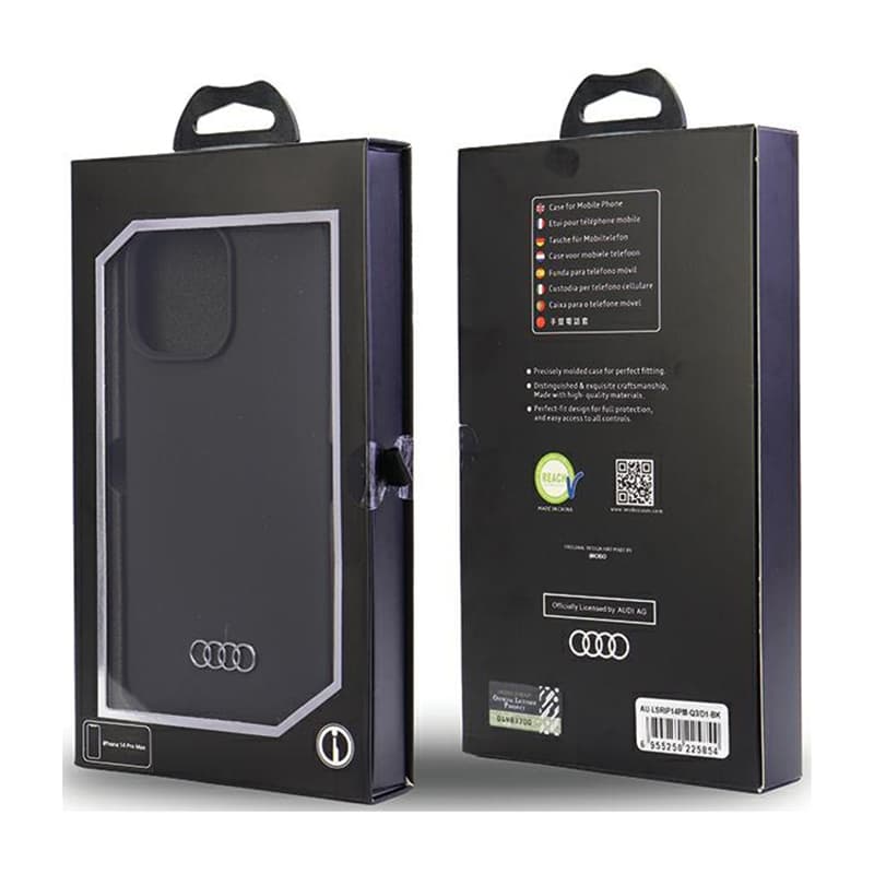 Audi Silicone Case - Case for iPhone 14 Pro Max (Black) 6