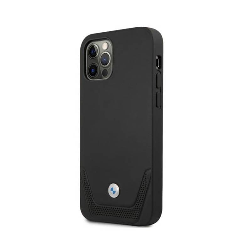 BMW Leather Perforate - Case for iPhone 12 / iPhone 12 Pro (Black) 2