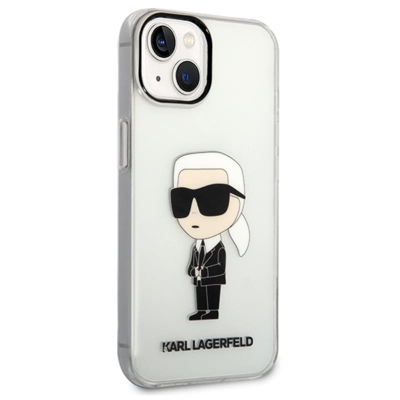 Karl Lagerfeld IML NFT Ikonik - Case for iPhone 14 Plus (Clear) 4