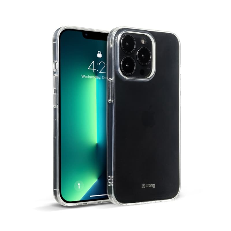 Crong Crystal Slim Cover - iPhone 13 Pro Max Case (Clear) 1