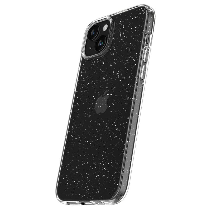 Spigen Liquid Crystal Glitter - Case for iPhone 15 Plus (Transparent) 8